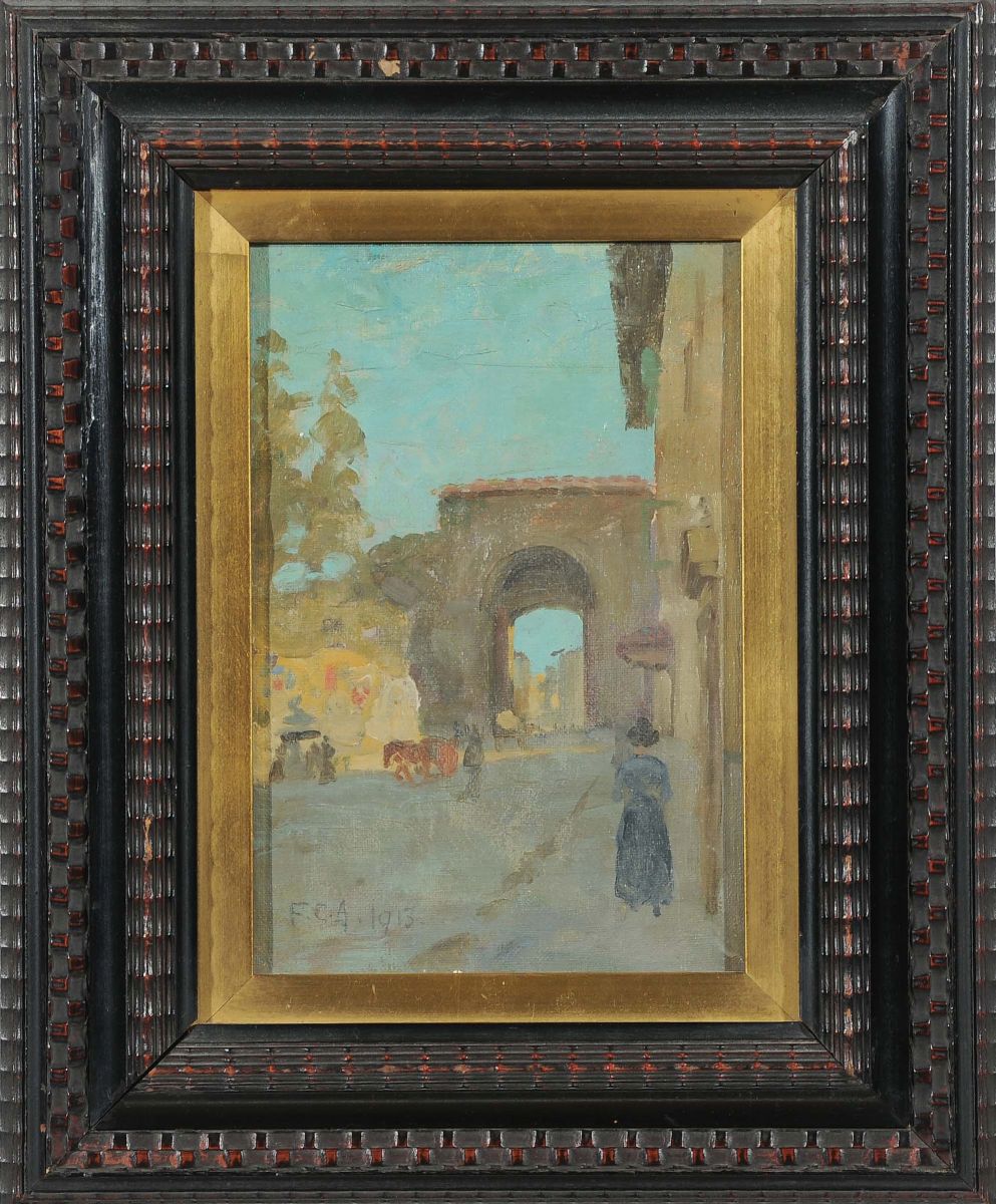Franklyn Andevordetporta di Città, 1913