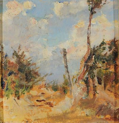 Niccolò Cannicci (1846-1906)il Passo della Futa, 1914