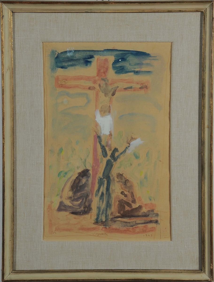 Gianni Vagnetti (1898-1956)crocefissione, 1943