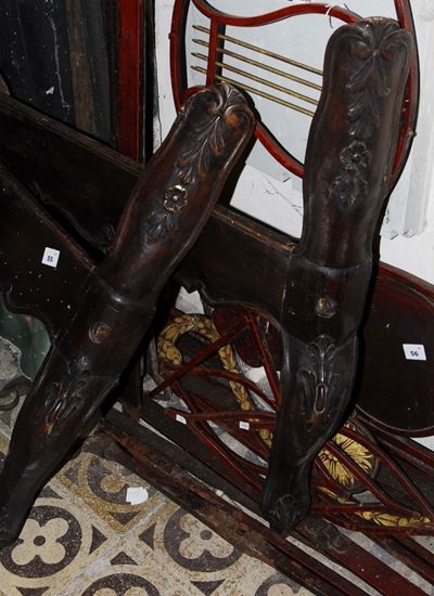 Letto in Noce, Piemonte XVIII Secolo