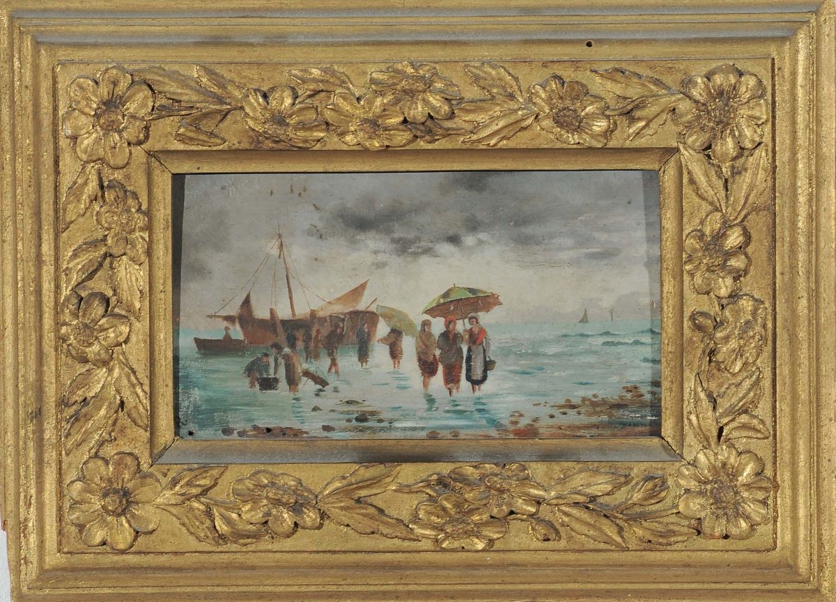 Ferruccio Rontini (1893-1964)sulla Spiaggia