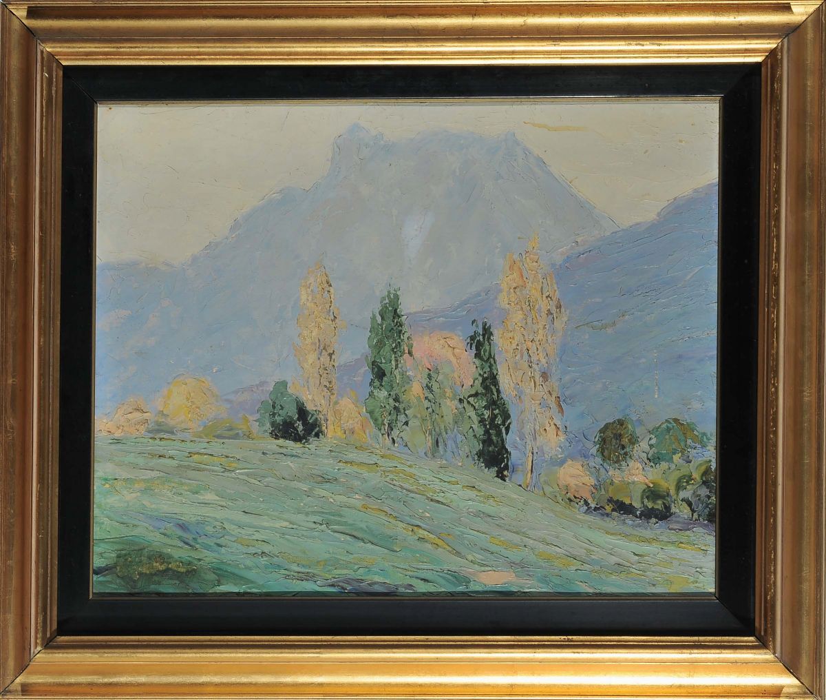 Nicolò Chianese (1898-1971)paesaggio Alpino