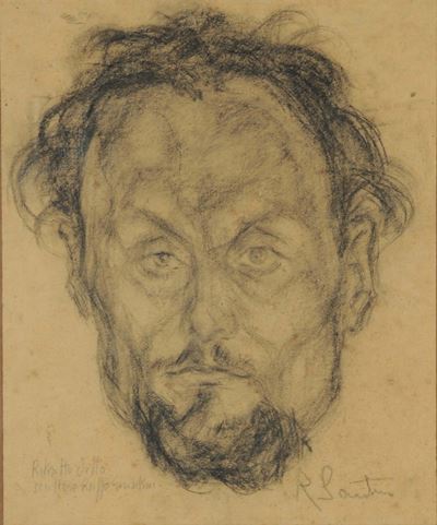 Renato Santini (1912-1995)ritratto di Ruffo Giuntini