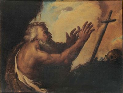 Scuola Romana del XVII Secolosan Gerolamo