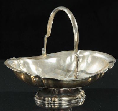 Cestino in Argento con Manico Mobile, Mosca 1898