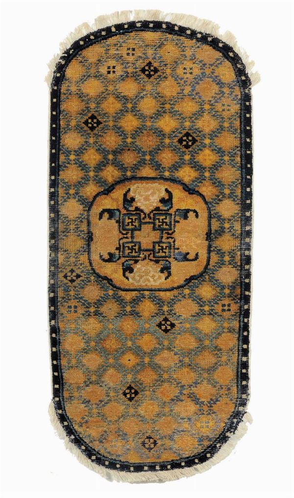 Piccolo tappeto Ning-Xia, terzo quarto XIX secolo 