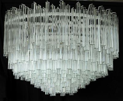 Ludovico Diaz De Santillana - Venini-muranogrande Lampadario Circolare