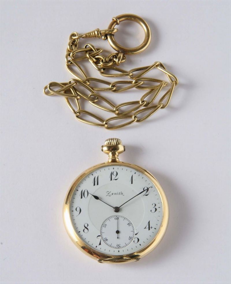 Zenith, orologio da tasca  - Asta Argenti e Gioielli Antichi e Contemporanei - Cambi Casa d'Aste