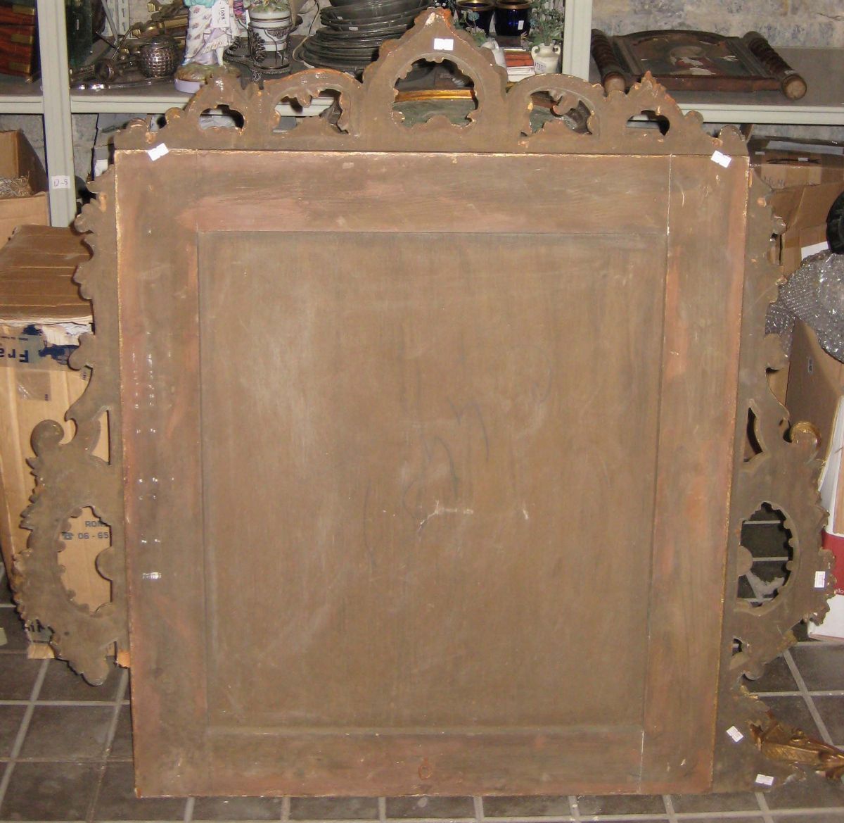 Specchiera Dorata in Stile