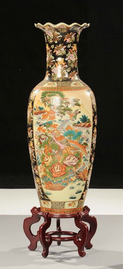 Grande Vaso in Porcellana, Cina XX Secolo