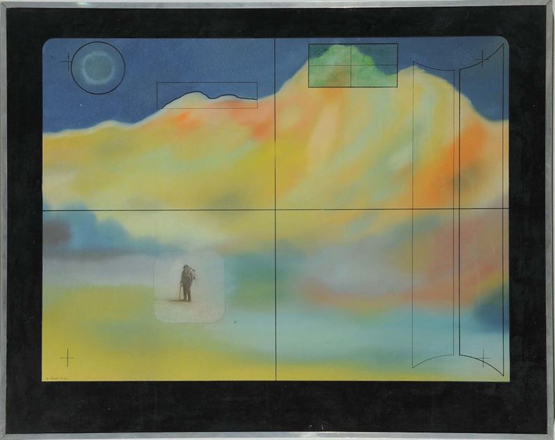Guido Biasi (1933-1983) Mnemoteca 179, 1971  - Auction 19th and 20th century paintings - II - Cambi Casa d'Aste