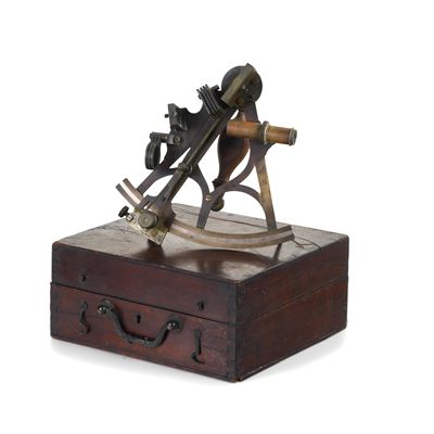 Sestante con telaio in ottone, Gran Bretagna, inizio XX secolo