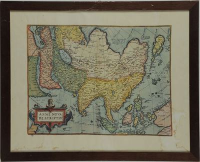 Tre Stampe con Cartine Geografiche