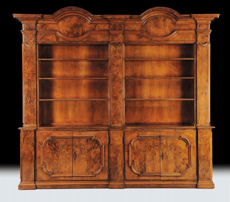 Grande libreria a giorno, XIX secolo  - Auction Old Paintings and Furnitures - Cambi Casa d'Aste