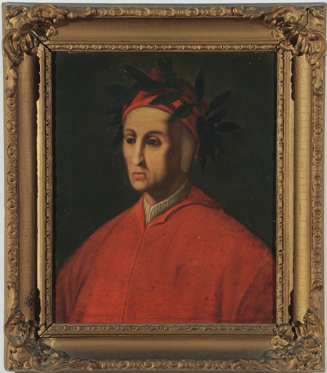 Scuola del XVIII Secoloritratto di Dante Alighieri