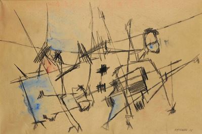 Agenore Fabbri (1911-1998)cere, 1959