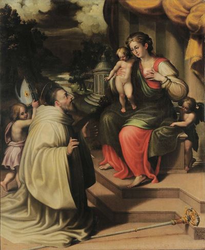 Scuola del XVIII Secololactatio Virginis di San Bernardo