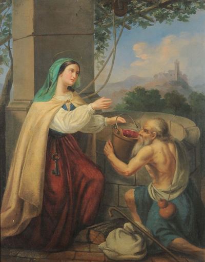 Scuola del XVIII Secolorebecca al Pozzo