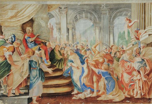 Giulio Romano (1499-1546), copia da Scene dell'Antico Testamento