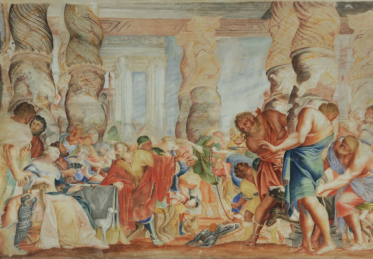 Giulio Romano (1499-1546), Copia Dascene Dell'antico Testamento