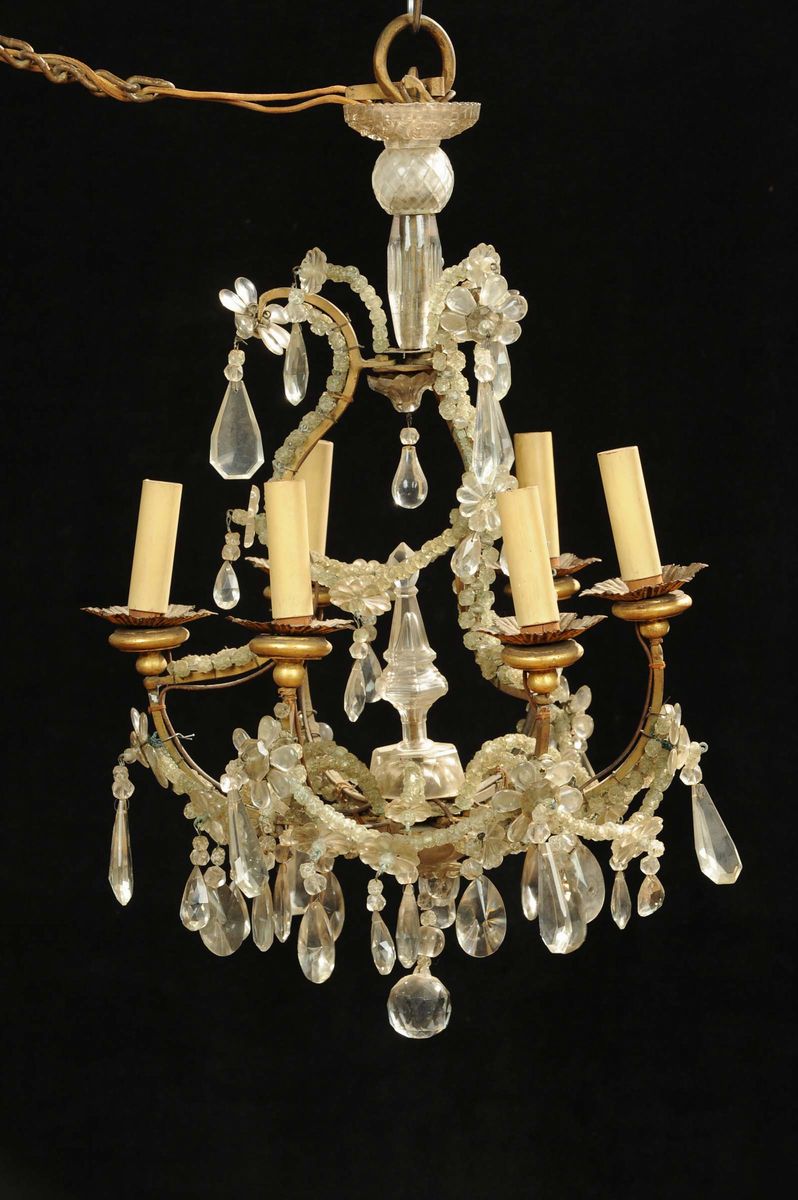 Insieme di Lampadari e Appliques