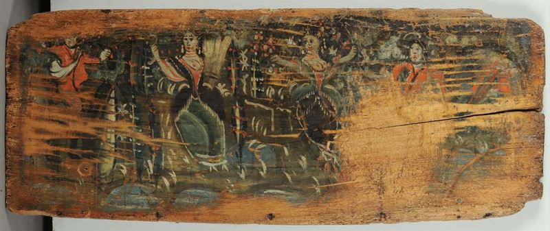 Coperchio di cassapanca marinara  - Asta Antiquariato, Argenti e Dipinti Antichi - Cambi Casa d'Aste