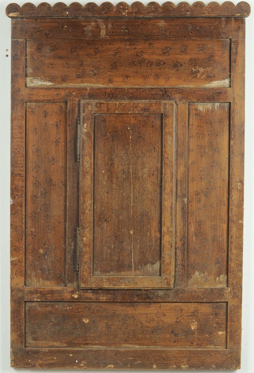 Tre Cornici in Legno Dorato e Laccato