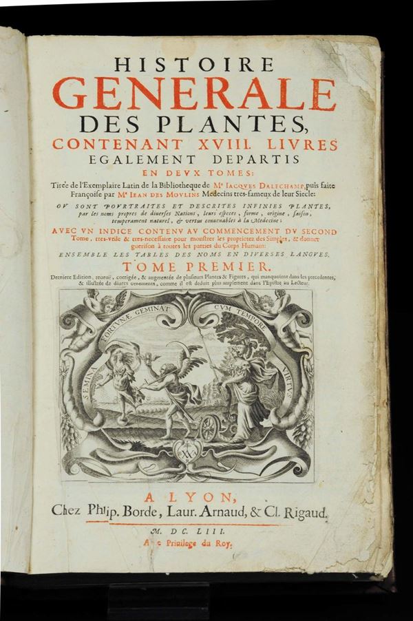 Dalechamp, J. Histoire generale des plantes..