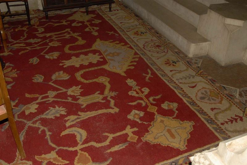 Grande tappeto anatolico, inizio XX secolo  - Asta Antiquariato e Dipinti Antichi - Cambi Casa d'Aste