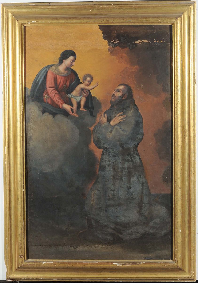Scuola del XVIII Secolosanto in Adorazione
