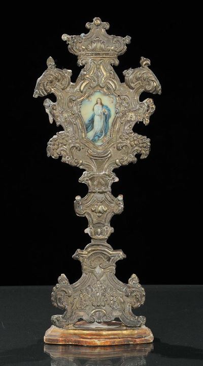 Porta Reliquie con Struttura in Legno, XVIII Secolo