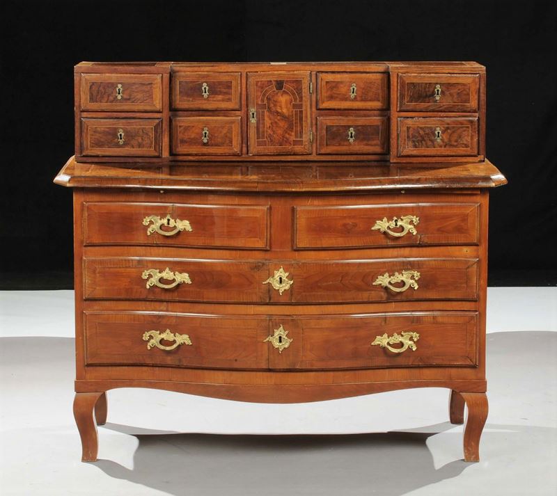 Com˜ a due cassetti, XIX secolo  - Asta Antiquariato e Dipinti Antichi - Cambi Casa d'Aste