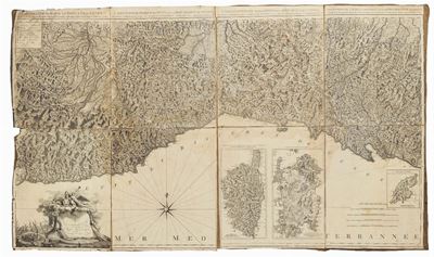 Chaffrion, Jcarta Topografica degli Stati della Repubblica di Genova