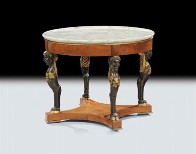 Tavolo Impero da Centro, XIX Secolo