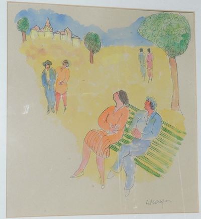 Attilio Mangini (1912-2004)figure al Parco