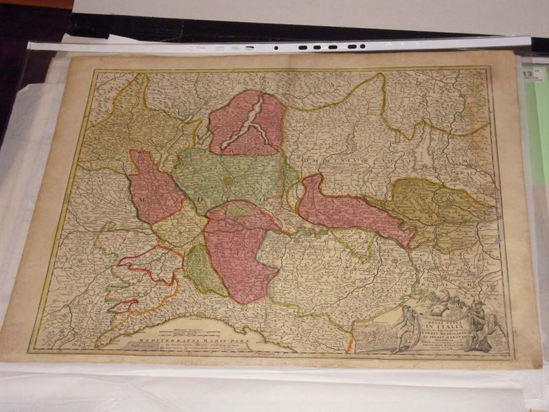 Homan, J.B. Statu Mediolanensi et Ducatu Mantuae  - Auction Antiquariato e Dipinti Antichi - Cambi Casa d'Aste