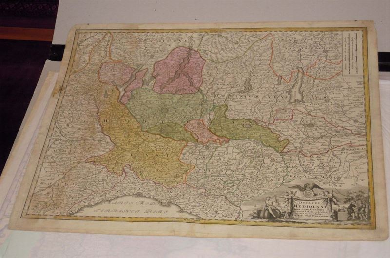 Homan, J.B. Ducatus Mediolani  - Auction Antiquariato e Dipinti Antichi - Cambi Casa d'Aste