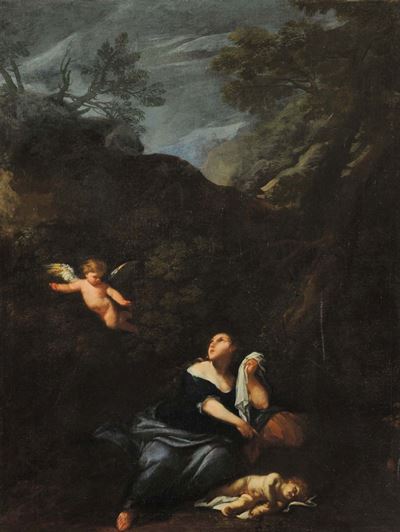 Scuola Bolognese del XVII Secoloagar e Lõangelo