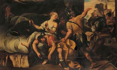 Scuola Nord Europea della Fine del XVII Secolosansone e Dalila