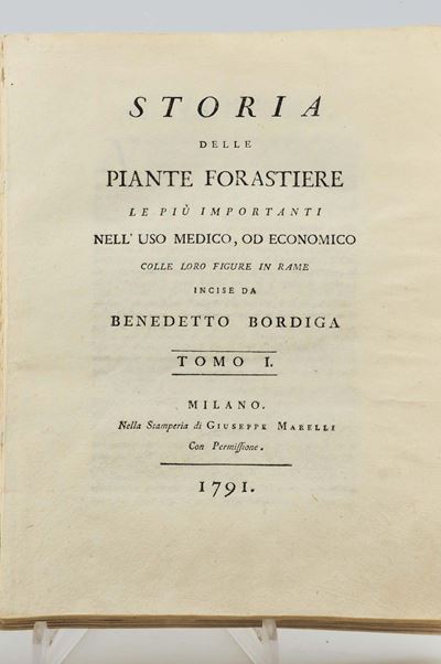 Castiglioni, Luigistoria delle Piante Forastiere, le Più Importanti Nell’uso Medico, Od Economico...