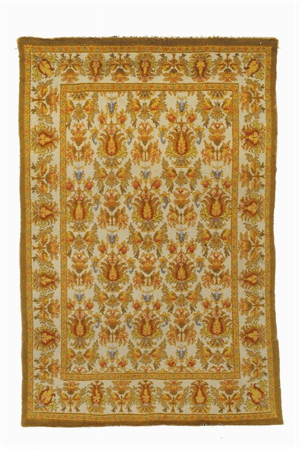 Tappeto spagnolo, fine XIX inizio XX secolo