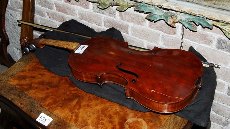 Violino della fine del XIX secolo  - Auction Antiquariato e Dipinti Antichi - Cambi Casa d'Aste