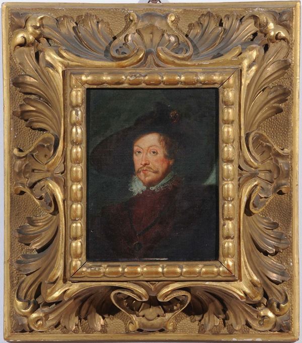 Anonimo del XX secolo Ritratto di gentiluomo