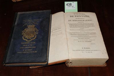 Fournier, Fr.ign.nouveau Dictionnaire Portatif De Bibliographie..