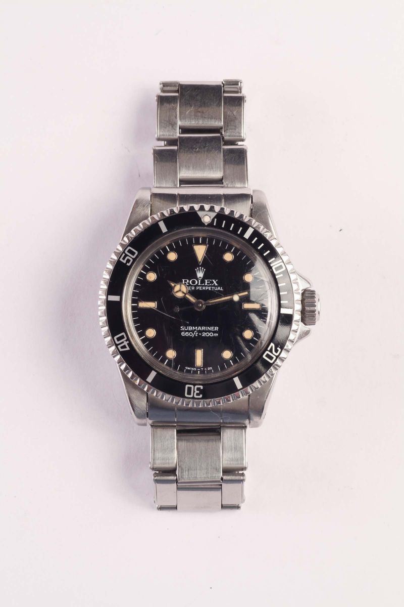 Orologio da polso Rolex Oyster Perpetual Submariner.  - Auction Ancient and Contemporary Clocks and Jewels - Cambi Casa d'Aste