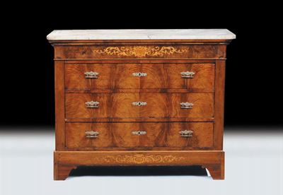 Cassettone Carlo X, XIX Secolo