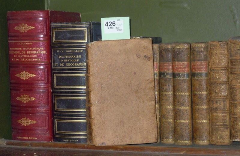 Autori vari Noveau Dictionnaire Historique  - Auction Old and Rare Books - Cambi Casa d'Aste