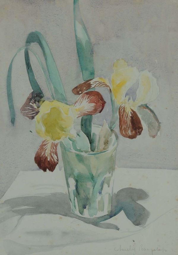 Amelia Bacigalupo Orchidee, 1943, Fiori di campo, 1958