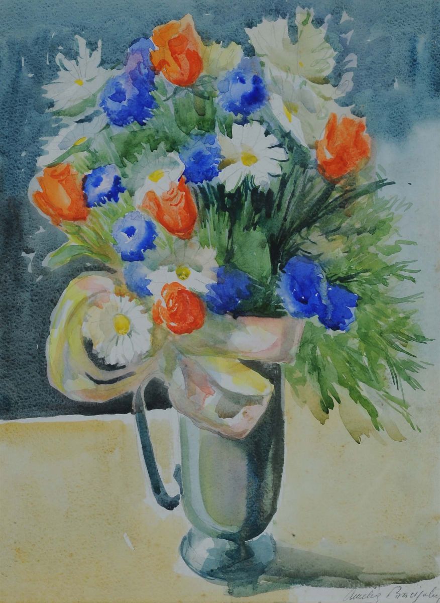 Amelia Bacigalupoorchidee, 1943, Fiori di Campo, 1958