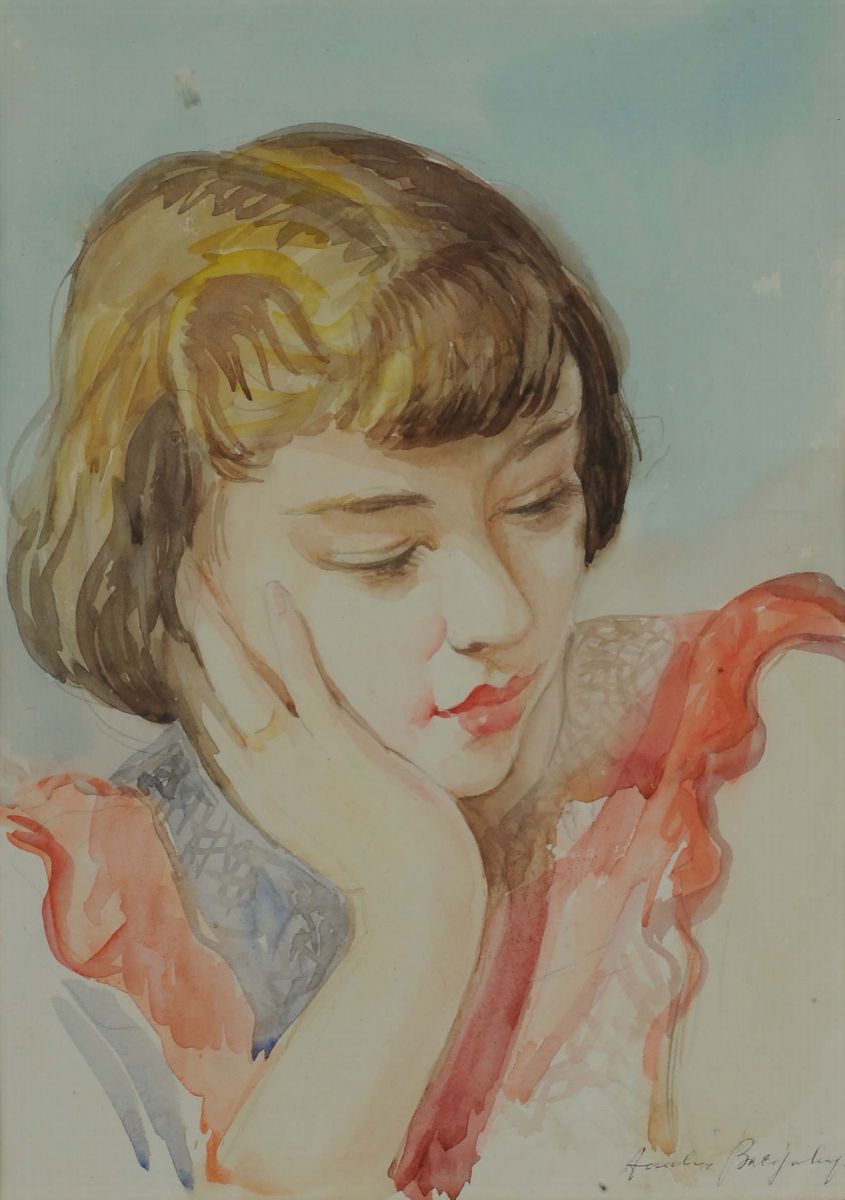Amelia Bacigaluporagazza Pensosa, 1948 Bambina, 1947 Bambino, 1948